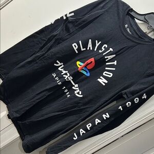 Sony PlayStation Black Graphic Tee